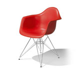Eames Molded Plastic Arm Chair by Herman Miller