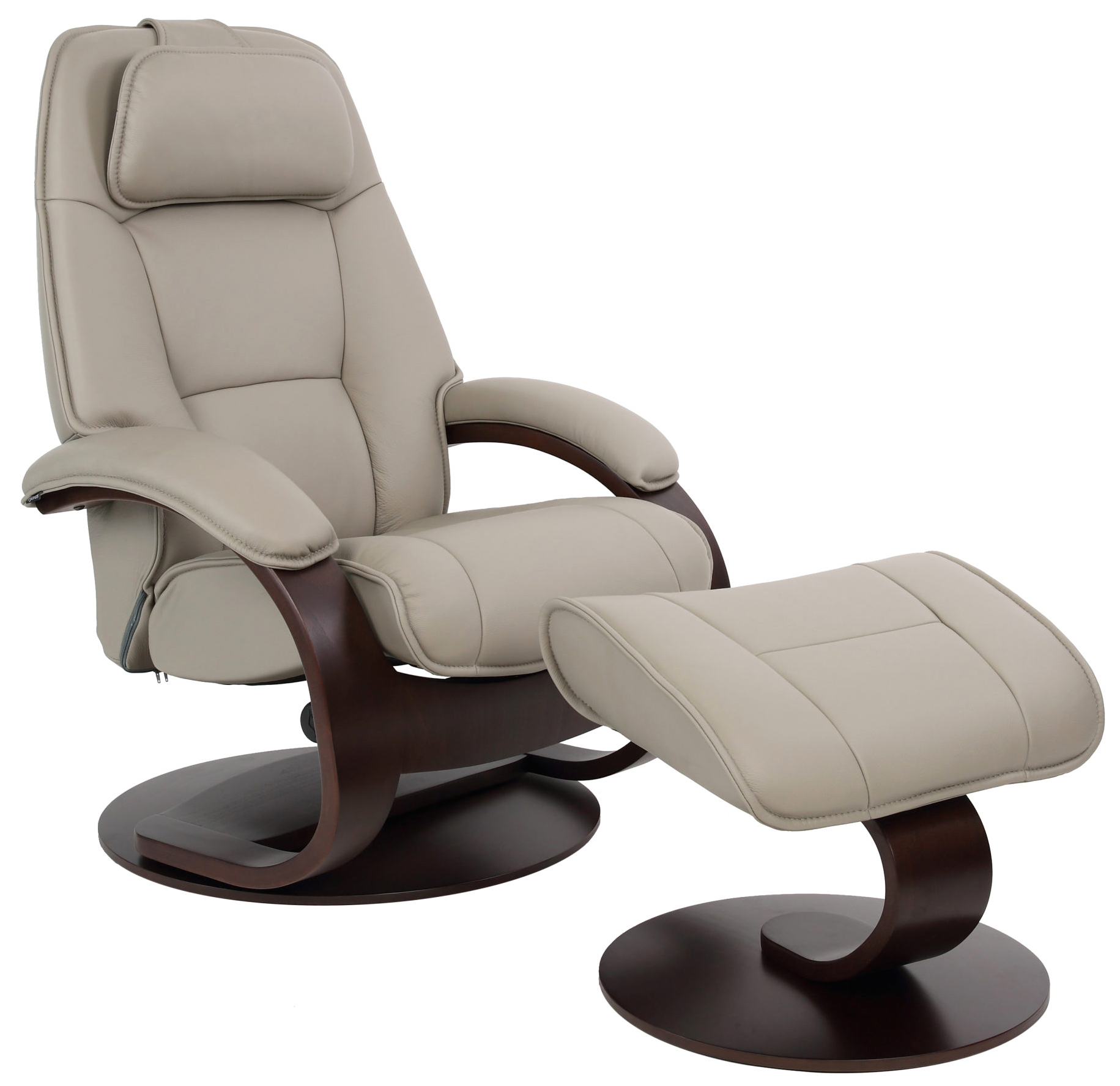 Fjords Admiral Ergonomic Leather, Scandinavian Leather Recliner Chairs