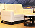 Stressless Wave 2 Seat LoveSeat Sofa in Batick Cream Leather