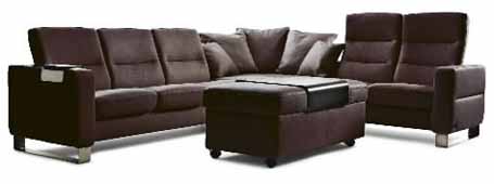 Stressless® Wave Low Back Sofa (Medium)