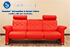 Stressless Metropolitan 3 Seat Sofa in Paloma Tomato Leather