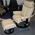 Stressless Magic Paloma Leather Recliner Chair and Ottoman