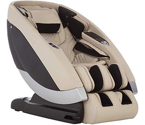 Human Touch Cream Super Novo Zero Gravity 3D and 4D Massage Chair Recliner
