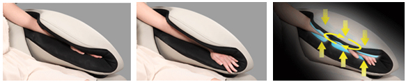 Osaki OS-7075R Zero Gravity Massage Chair Recliner Arm Massage