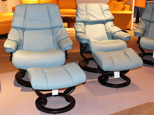 Stressless Paloma Aqua Green 09492 Leather Color from Ekornes
