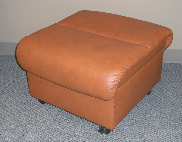 Stressless Royalin TigerEye Leather Ottoman